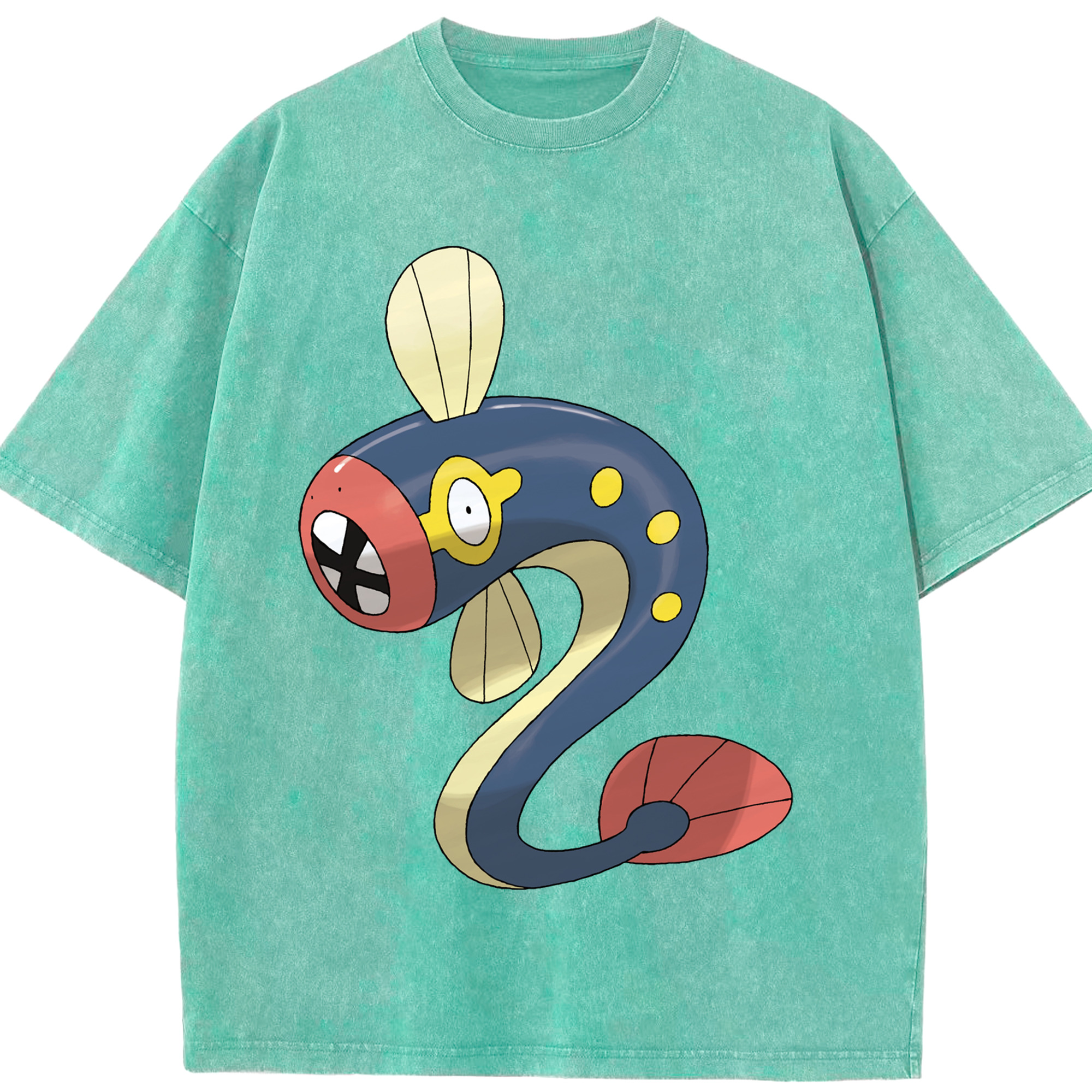 （画像用） ポケットモンスター Pokémon 綿100% ヴィンテージ風 半袖Tシャツ（フロントプリント）